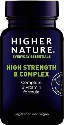 Капсулы Высокоэффективного Витамина B Комплекс Higher Nature