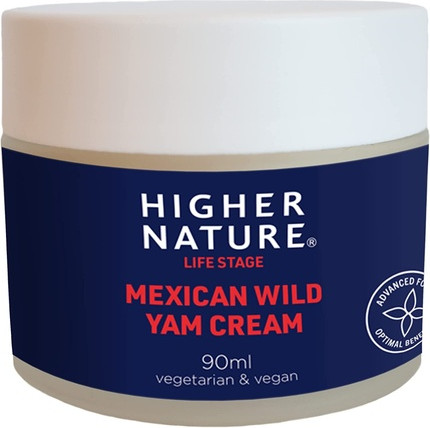 Крем с диким ямсом Mexican Wild Yam Cream Higher Nature