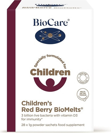 Детские БИО-леденцы Red Berry Biocare