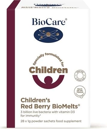 Детские БИО-леденцы Red Berry Biocare