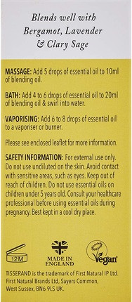 Tisserand Organic Ylang Ylang Essential Oil