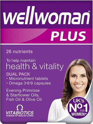 Vitabiotics Wellwoman Plus Omega 3 6 9 Капсулы