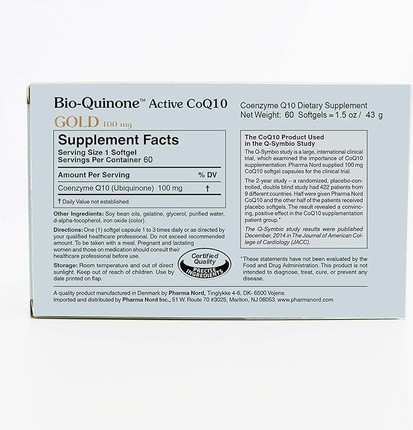 Капсулы Pharma Nord Bio-Quinone Active Q10 GOLD