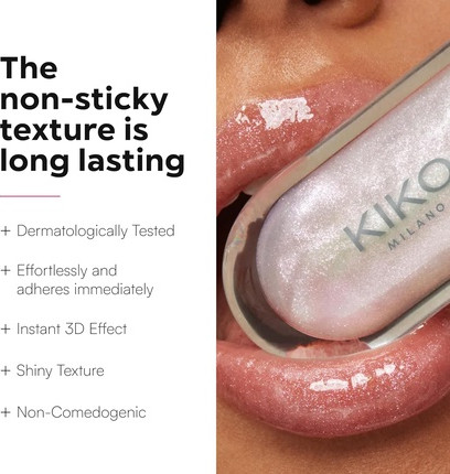 Блеск для губ Kiko Milano High Shine Hydrating Plumping