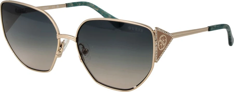 Солнцезащитные очки GUESS из золотого металла