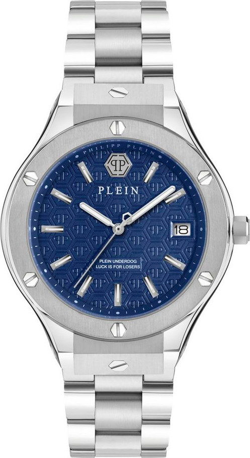 Grey Stainless Steel Dress Watch Philipp Plein