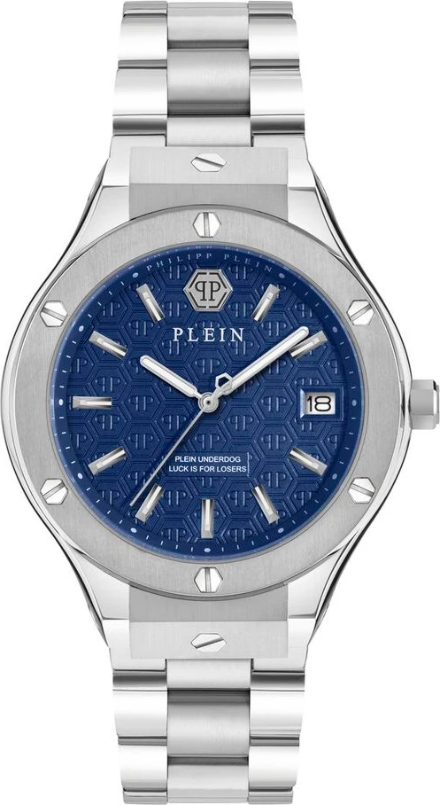Grey Stainless Steel Dress Watch Philipp Plein