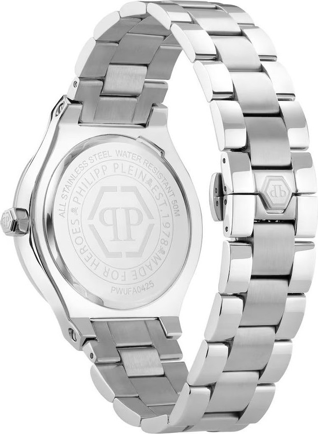 Grey Stainless Steel Dress Watch Philipp Plein