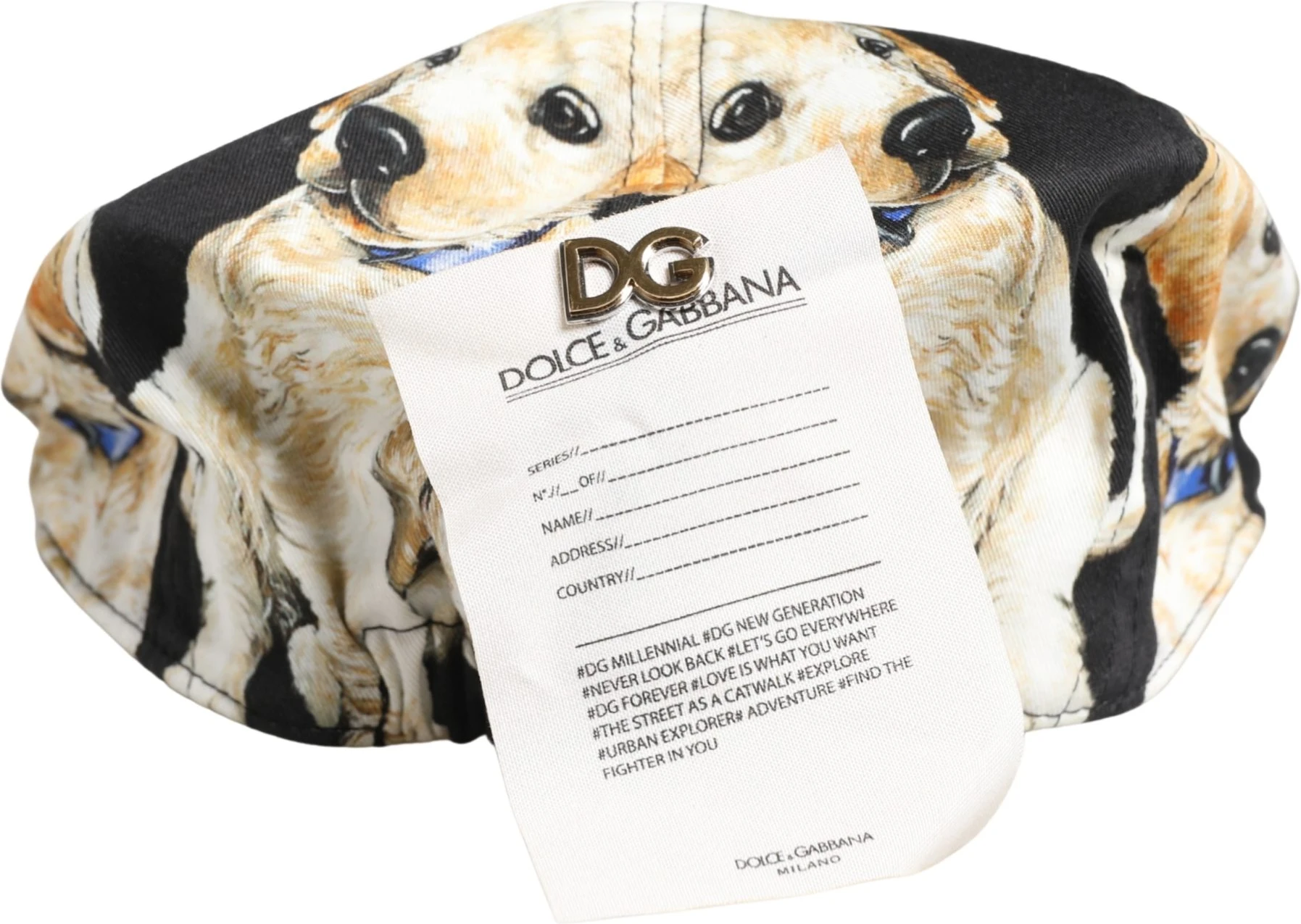Хлопковая кепка Capello Hat Dolce & Gabbana