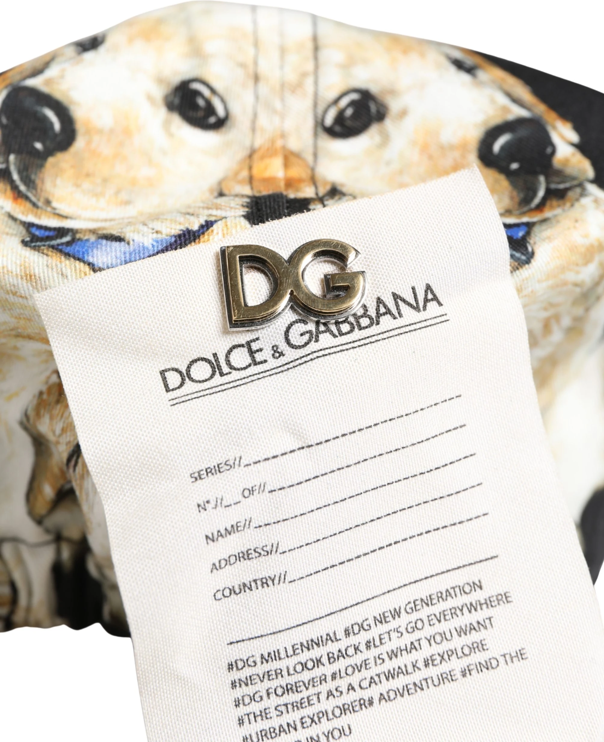 Хлопковая кепка Capello Hat Dolce & Gabbana