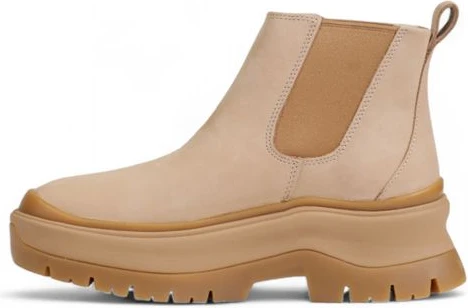 Ботильоны из бежевой замши Timberland