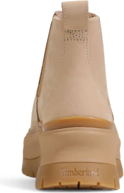 Ботильоны из бежевой замши Timberland