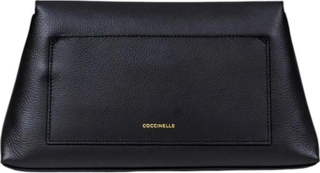 Чёрная кожаная сумка Coccinelle