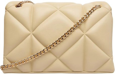 Сумка LOVE MOSCHINO Бежевая из искусственной кожи