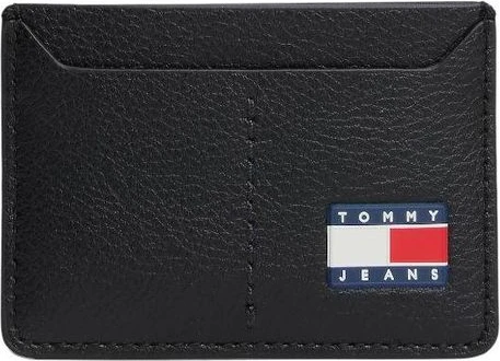 Кардхолдер Tommy Jeans Black Leather