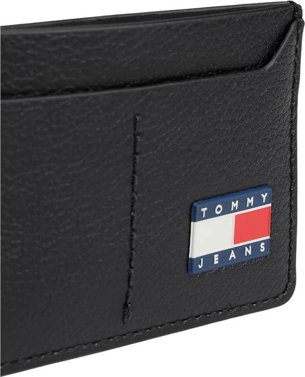 Кардхолдер Tommy Jeans Black Leather