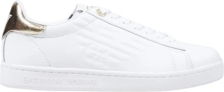 Кроссовки Armani EA7 Emporio из белой кожи