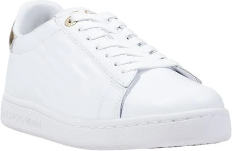 Кроссовки Armani EA7 Emporio из белой кожи