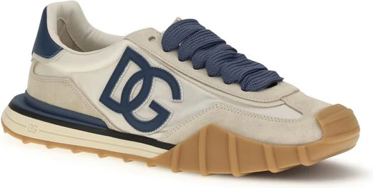Athletic Sneakers Multicolor Calf Leather Bos Taurus Dolce & Gabbana