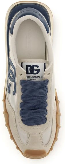 Athletic Sneakers Multicolor Calf Leather Bos Taurus Dolce & Gabbana