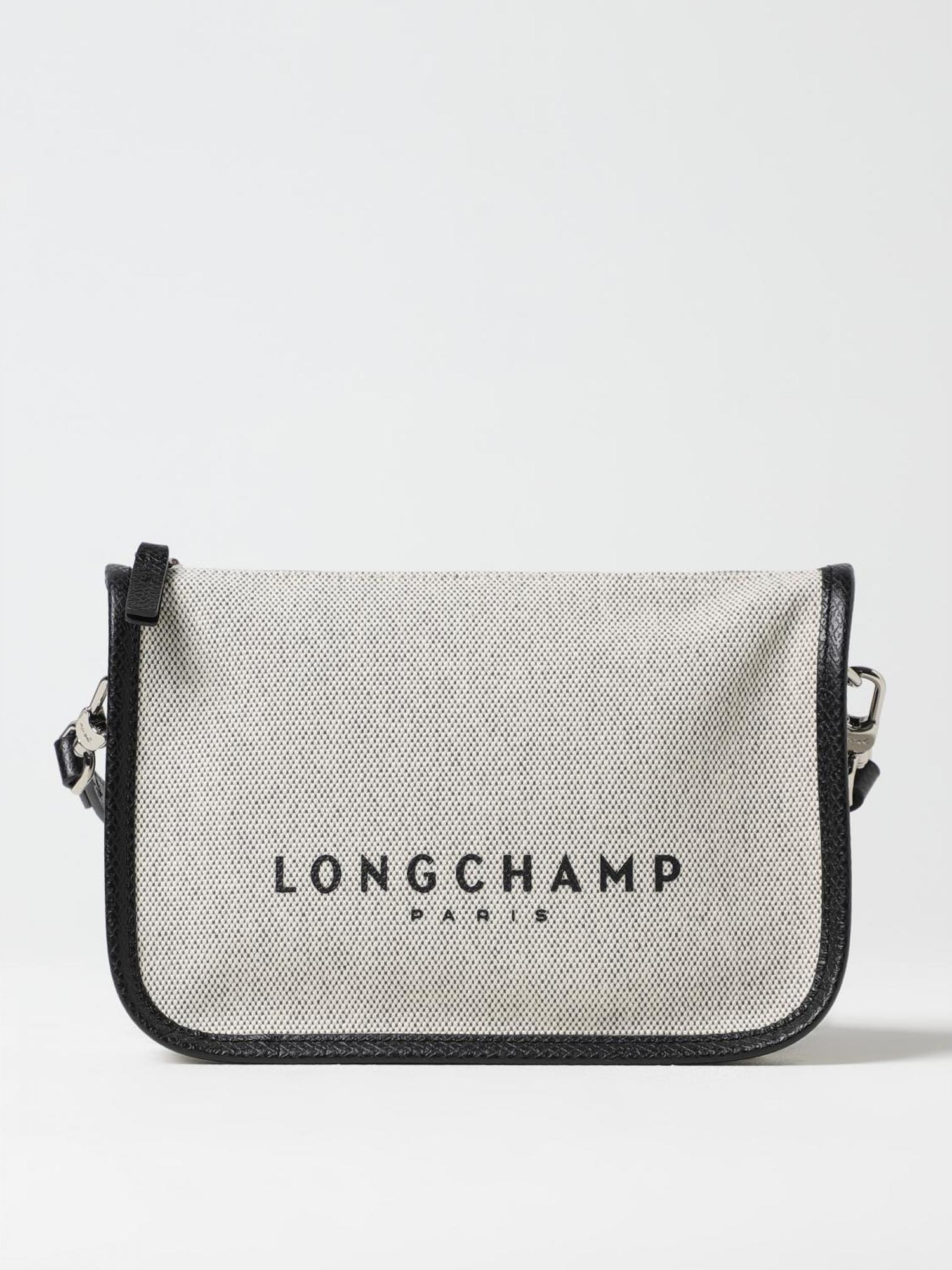 Хлопковая сумка Longchamp через плечо