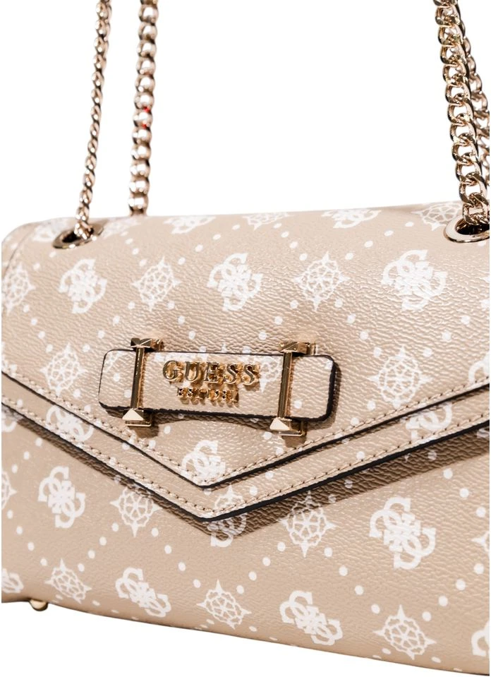 Сумка GUESS, Бежевый Полиэтилен
