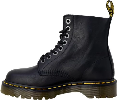 Ботинки Dr. Martens Черная кожа на шнуровке