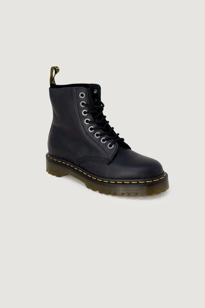 Ботинки Dr. Martens Черная кожа на шнуровке