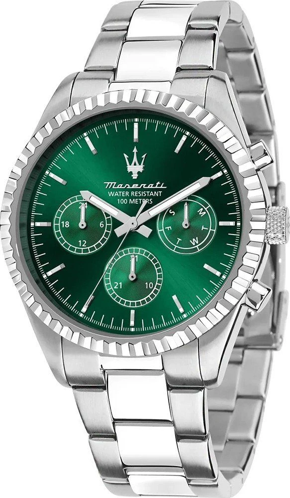 Maserati Gray Stainless Steel Watch