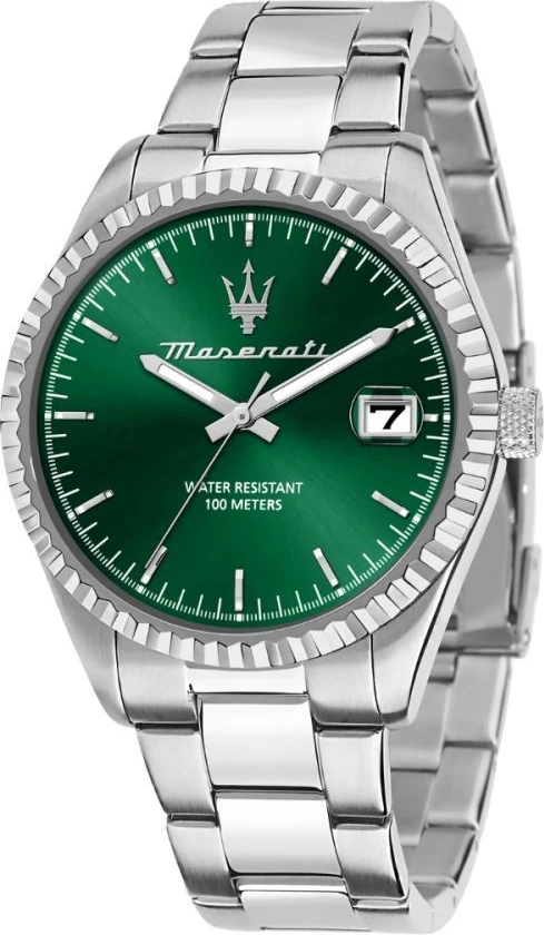 Maserati Gray Stainless Steel Watch