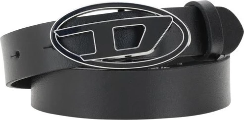 Ремень Diesel Black Calf Leather Bos Taurus Regular Belt