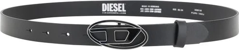 Ремень Diesel Black Calf Leather Bos Taurus Regular Belt