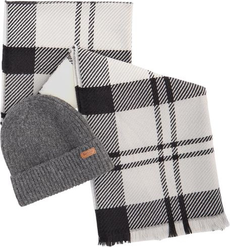 Комплект Barbour: шапка и шарф