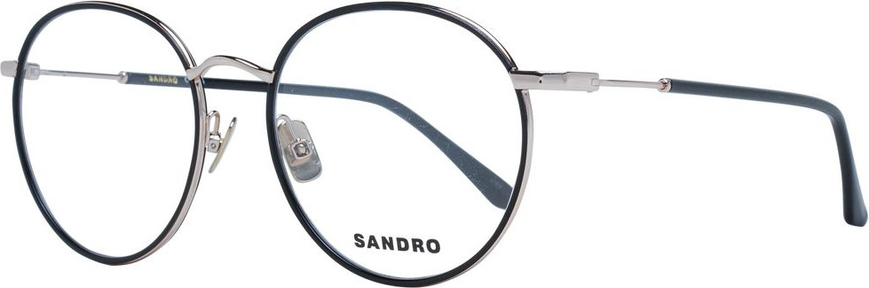 Чёрные металлические очки (оправы) Sandro