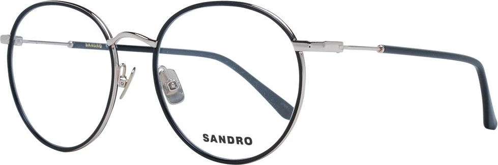 Чёрные металлические очки (оправы) Sandro