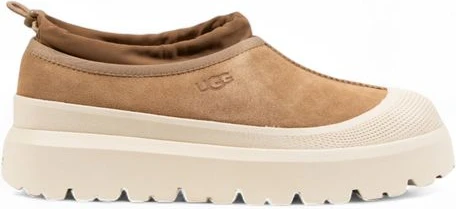 Клоги UGG Бежевая Замша Кожа