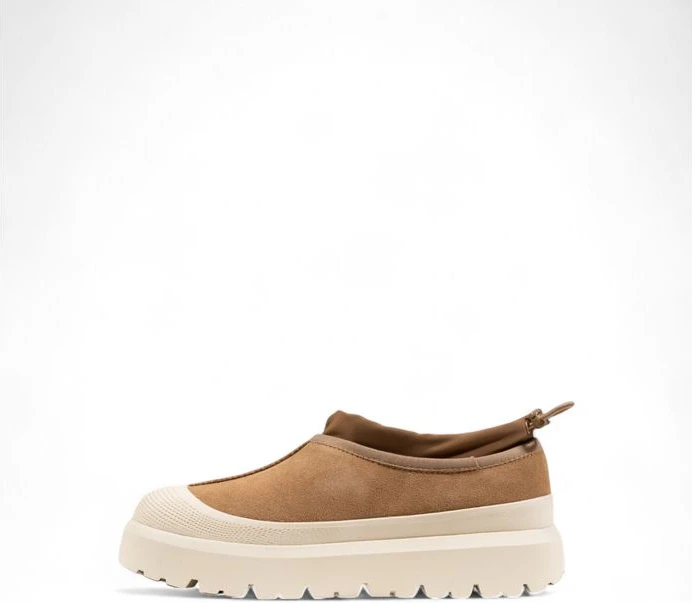 Клоги UGG Бежевая Замша Кожа