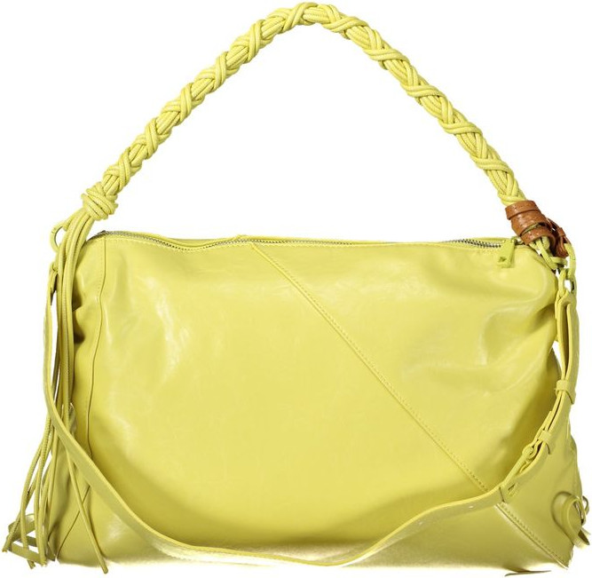 Handbag Desigual Giallo Polyurethane