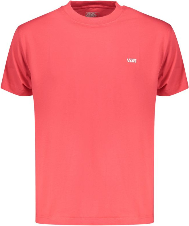 T-Shirt Vans Rosso Cotton