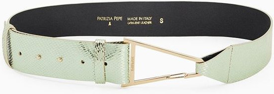 Ремень Patrizia Pepe Блестящий Зеленый