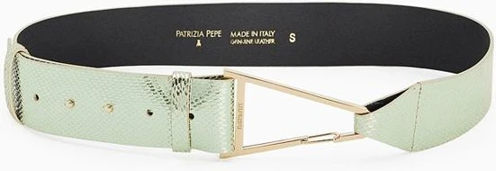 Ремень Patrizia Pepe Блестящий Зеленый