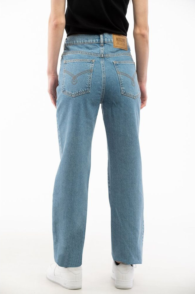 Jeans Multicolor Cotton Jeans Denim by Moschino