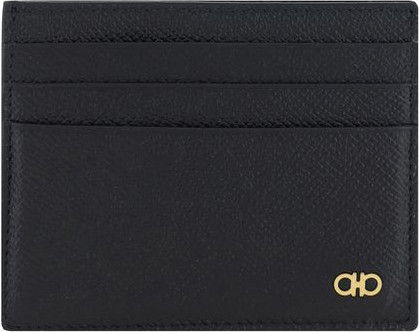 Кошелек Ferragamo Черная Кожа Теленка Bos Taurus