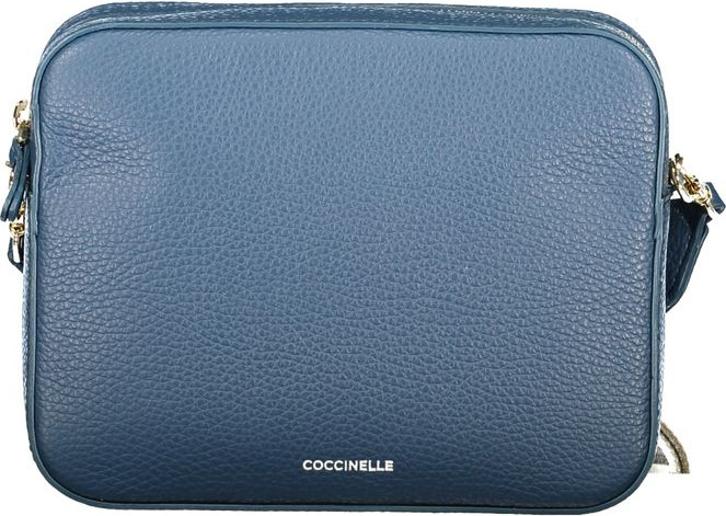 Handbag Coccinelle Blu Leather