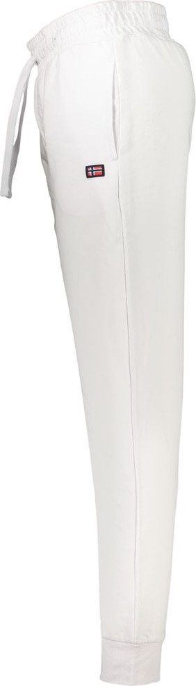 Trackpant Geographical Norway Bianco Cotton