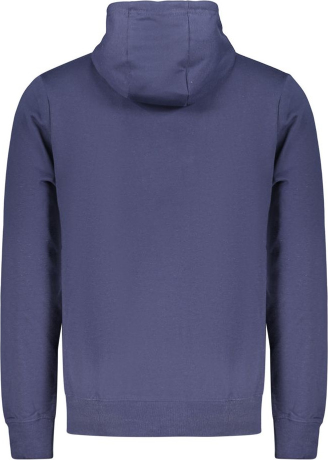 Hoodie Geographical Norway Blue Cotton Men's Hoodie