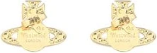 Золотые серьги Vivienne Westwood из латуни