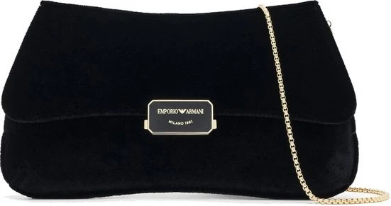 Клатч Armani Emporio Черный Полиэстер