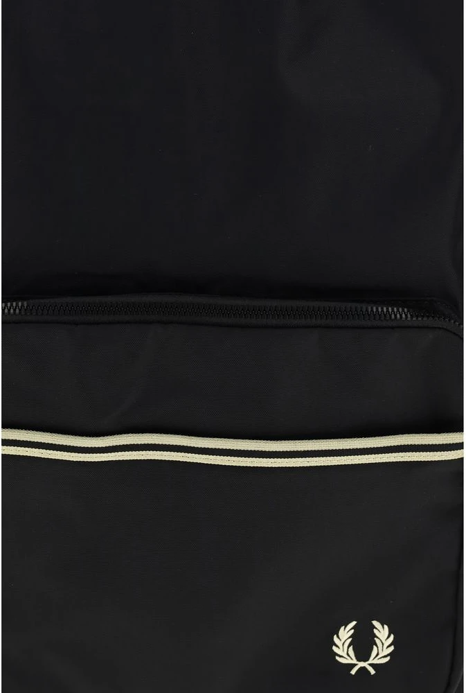 Черный нейлоновый рюкзак Fred Perry