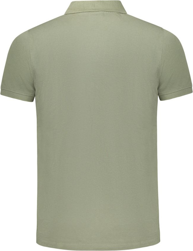 Polo Shirt Geographical Norway Verde Cotton Men Polo
